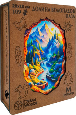Пазл Dream Woods Долина Водопадов / P-080