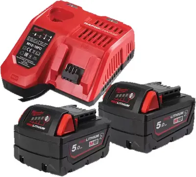 Набор аккумуляторов для электроинструмента Milwaukee M18 NRGCR-502 (4932479831)