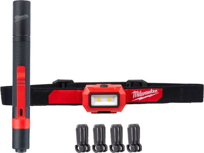 Набор фонарей Milwaukee HL2IPL-LED (4933492103)