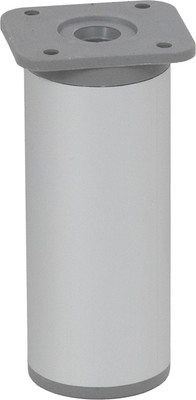 Опора мебельная AKS Dap-77 h100 с регулировкой (алюминий)