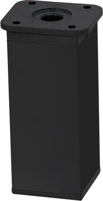 Опора мебельная AKS Dakp-27 h100 с регулировкой (черный)