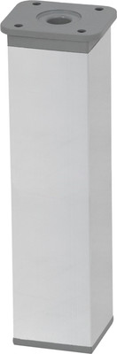 Опора мебельная AKS Dakp-27 h150 с регулировкой (мат.хром)