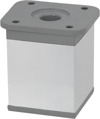 Опора мебельная AKS Dakp-27 h60 с регулировкой (мат.хром)