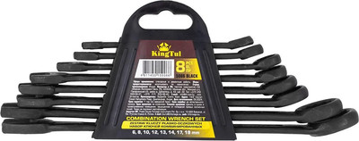 Набор ключей KingTul KT-5086 Black (62048)