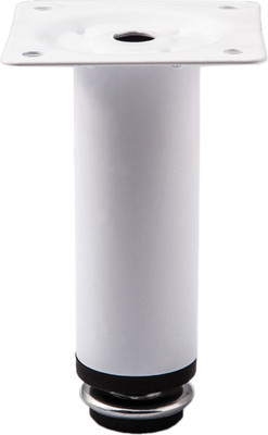 Опора мебельная AKS D-100 h100 с регулировкой (белый)