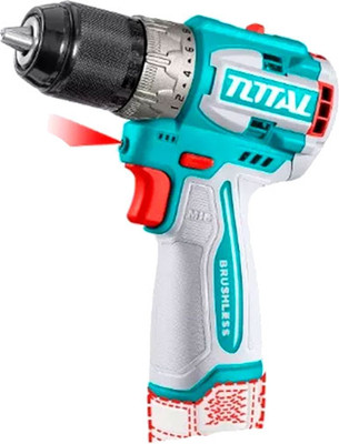 Аккумуляторная дрель-шуруповерт TOTAL Набор аккумуляторных инструментов TCKLI1638