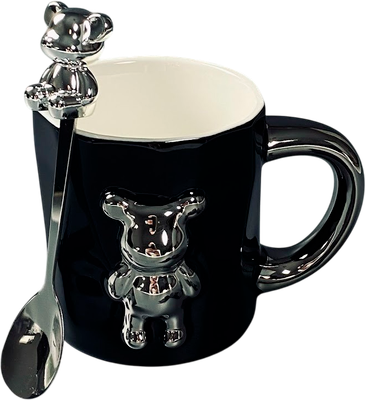 Кружка с ложкой Lenardi 315-068