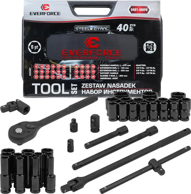 Универсальный набор инструментов Everforce EF-6401-5MPB (62300)
