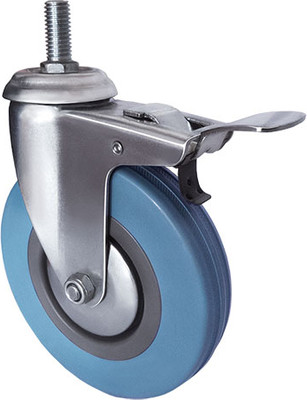 Опора колесная для тележки складской Longway SCtgb 55