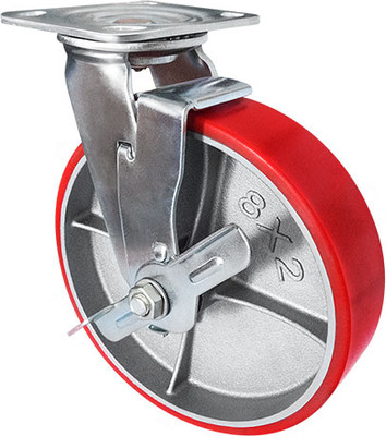 Опора колесная для тележки складской Longway SCPB 63