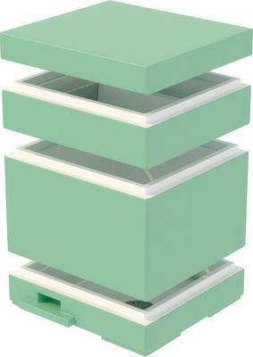 Нуклеус Lyson Мини на 6 рамок / WU07 (зеленый)