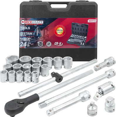 Универсальный набор инструментов ForceKraft FK-6241-5 (64497)