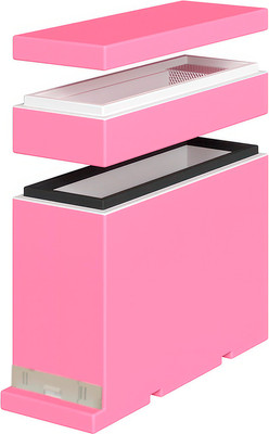 Улей Lyson Дадан на 3 рамки / W119P (розовый)