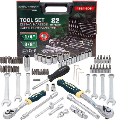 Универсальный набор инструментов RockForce Light 4821-5DS (64523)