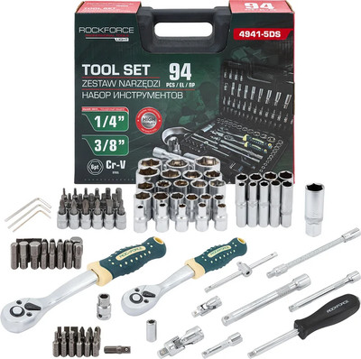 Универсальный набор инструментов RockForce Light 4941-5DS (64524)
