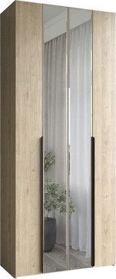 Шкаф-гармошка Евва ЛайнЛН-2D.560.01(1Z/1Z) (гикори кингстон)