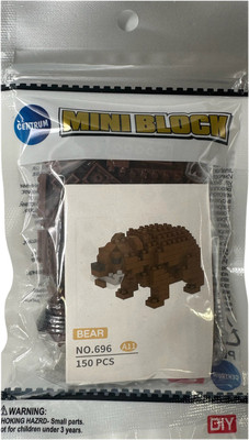 Микроконструктор Centrum Бурый медведь / 74137