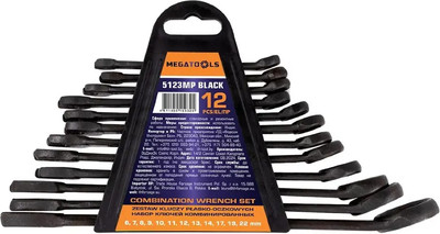 Набор ключей Megatools MT-5123MP Black (64636)
