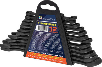 Набор ключей Sigmatool 5124MP Black (64648)