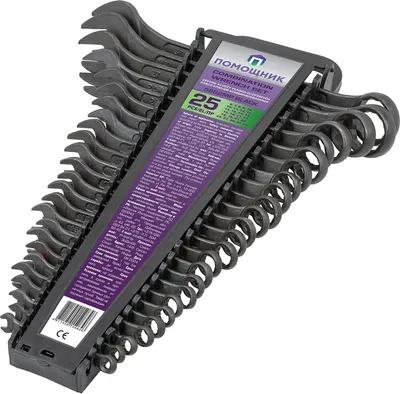 Набор ключей Помощник 5262MP Black (62100)