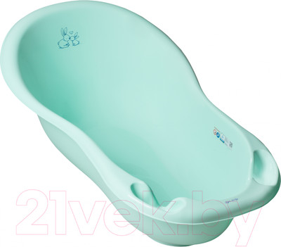 Ванночка детская Tega Кролики / KR-005-105 (мятный)