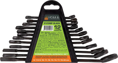 Набор ключей ISMA 5123MP Black (64739)