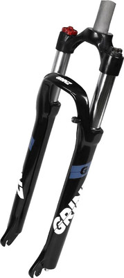 Вилка для велосипеда Grinz ES 451 MLO 26 / HQ-0018183 (черный/белый)