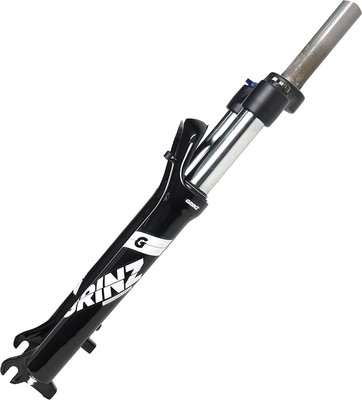 Вилка для велосипеда Grinz ES 456 HLO 26 / HQ-0018186 (черный/белый)
