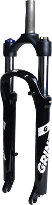 Вилка для велосипеда Grinz ES 456 HLO 26 / HQ-0018764 (черный/белый)
