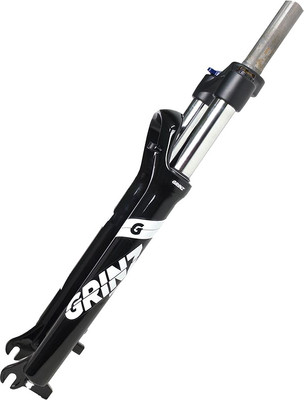 Вилка для велосипеда Grinz ES 456 HLO 29 / HQ-0018187 (черный/белый)