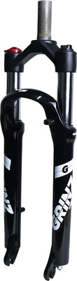Вилка для велосипеда Grinz ES 456 MLO 26 / HQ-0018761 (черный/белый)