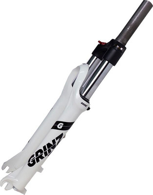Вилка для велосипеда Grinz ES 443 MLO 26 / HQ-0018189 (белый/черный)