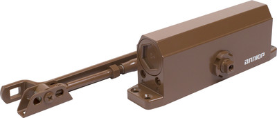 Доводчик с рычагом Аллюр Comfort ДД 188/3-5 A-C RAL8024 (коричневый)