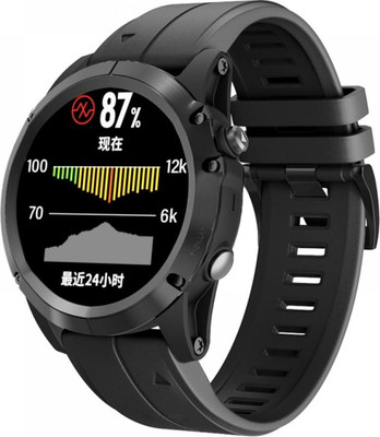 Ремешок для умных часов Rumi QuickFit Standart для Garmin Fenix 5s/5 Plus/6s/7s (20мм, черный)