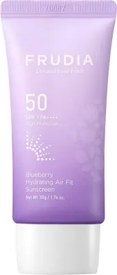 Крем солнцезащитный Frudia Легкий увлажняющий с черникой (50г)