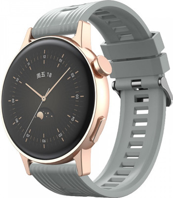 Ремешок для умных часов Rumi Runner 22мм (серый)