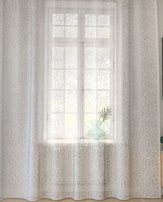 Штора Лента Л507Р (245x305, белый)