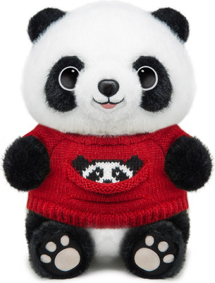 Мягкая игрушка Maxitoys Панда в Красном Свитере / 022502-25-RD