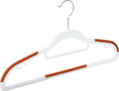 Набор пластиковых вешалок-плечиков BOTANICA антискользящая (2шт, оранжевый)