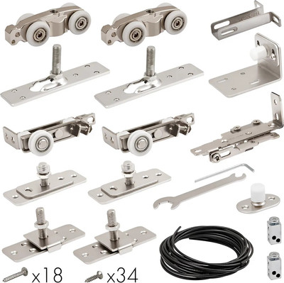 Комплект фурнитуры для раздвижных дверей Armadillo SLD.Comfort-PRO.SET5.telescope/80