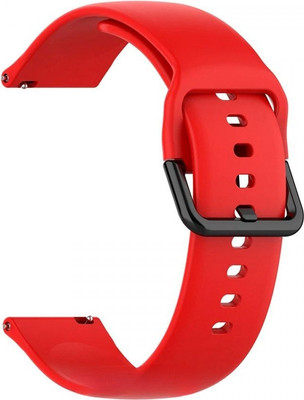 Ремешок для умных часов Rumi Sport 20мм с пряжкой (L, красный)