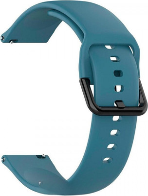 Ремешок для умных часов Rumi Sport 20мм с пряжкой (L, стальной синий)