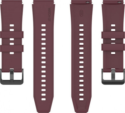 Ремешок для умных часов Rumi Watch GT 22L 22мм (бордовый)