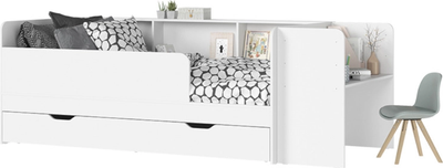 Кровать-тахта Стендмебель Руна КР 01 90x190 со столиком (белый)