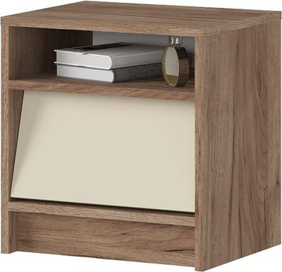 Прикроватная тумба Стендмебель Рейн ТБ 01 (кашемир/дуб крафт табачный)
