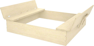 Песочница МДК Глория 1200x1200 150.2x150.2x24.4 (с крышкой)