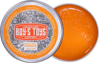 Помада для укладки волос Boy's Toys Rock & Roll Pomade сильной фиксации (40г)