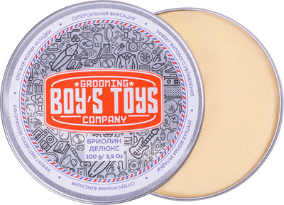 Помада для укладки волос Boy's Toys Бриолин Делюкс экстрасильной фиксации (100г)