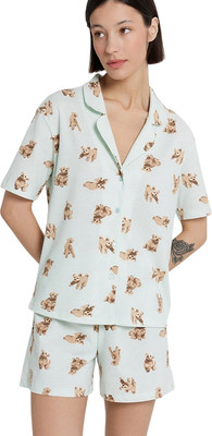 Пижама Mark Formelle 592553 (р.164/170-92-98, собачки на светлой мяте)