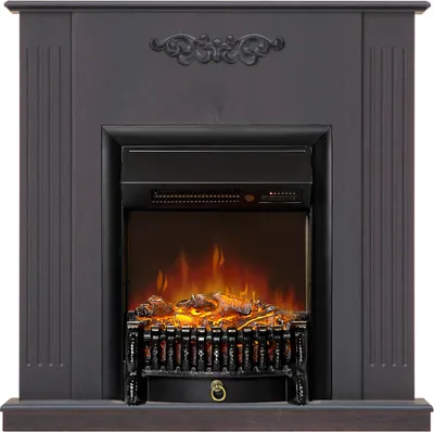 Каминокомплект Смолком Lumsden STD-ASP Majestic FX M Black RC (темный орех)